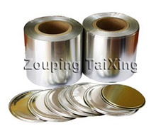 Heat Seal Aluminum Lidding Foil For Powder Milk Can